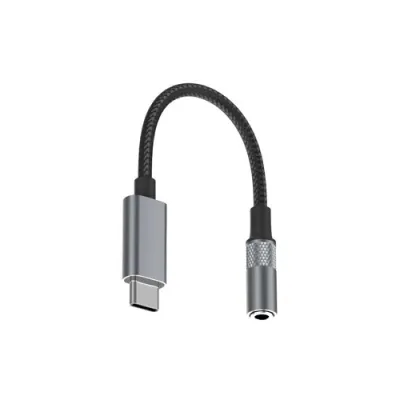 LDNIO USB C to 3 point 5 mm Earphone Adapter Durable Braided Cable Premium Quality